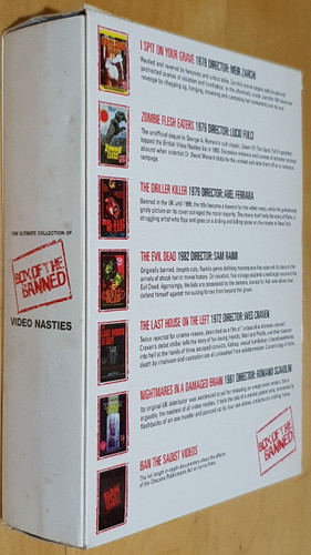Box the banned horror - of,