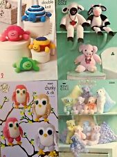 Teddy, Animals, Toys, Cushions, Dolls Knitting Pattern. Assorted Toys. Used.