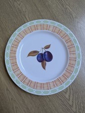 Royal Worcester Evesham orchard fine porcelain salad plates 21.5cm/8 3/8" 