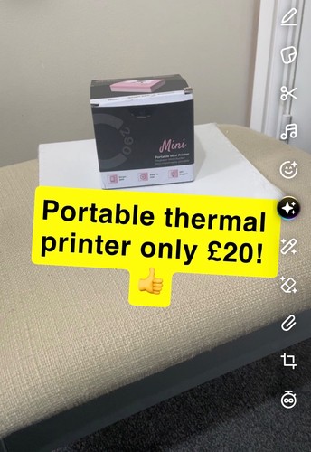 Thermal poetabel printer - thermal,