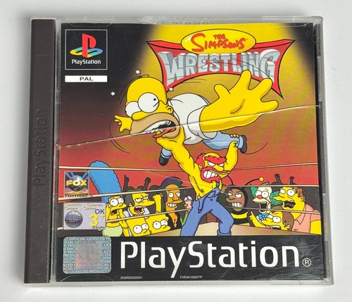 The simpsons wrestling - the,