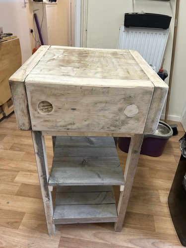 Butchers block solid oak 460 - butchers, x