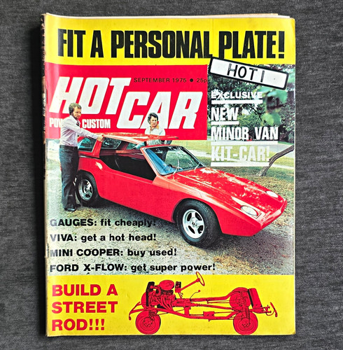 Hot car magazine september - car,