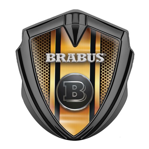 Brabus metal emblem - brabus, badge