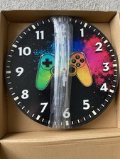 Boys Bedroom Gaming Clock