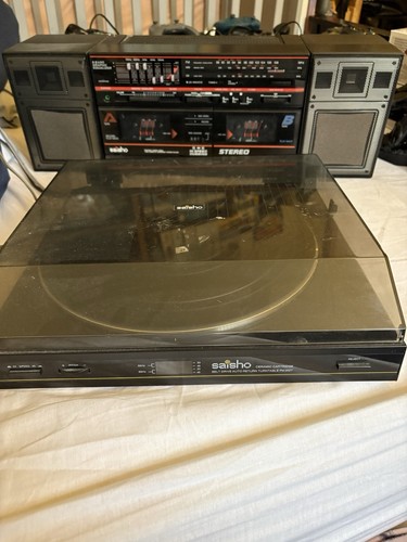 Sashio cassette player and - cassette,