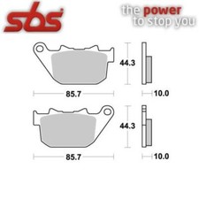 Pair Brake Pads 808LS 808 LS