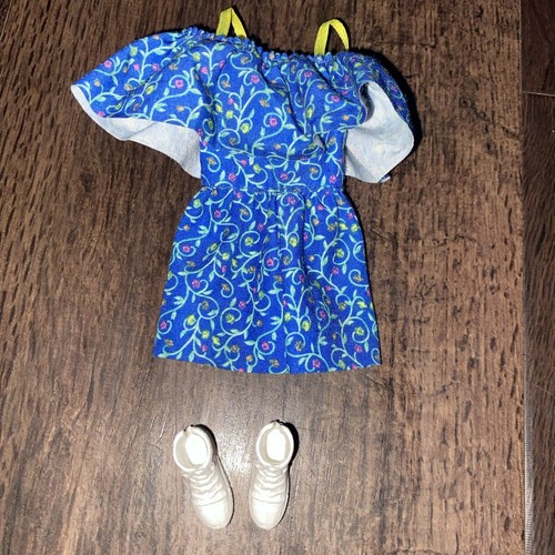 Barbie doll blue playsuit - barbie, fiat