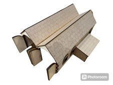 O Gauge  Two Lane Engine Shed Laser cut - 7mm Scale.