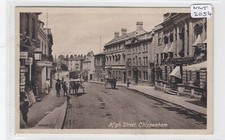CHIPPENHAM   Wiltshire   High Street - Shops and Carts used in 1915
