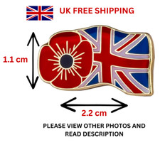 Red poppy union flag - ,