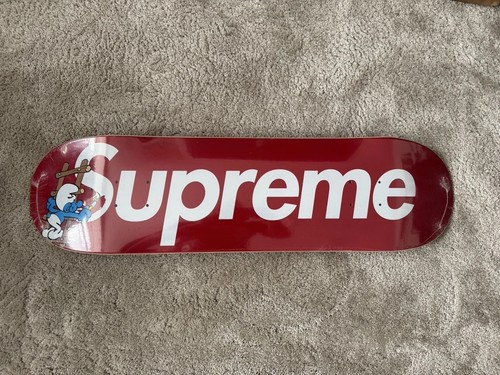 Supreme smurf skate deck - supreme,