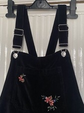 Topshop Moto Pinafore Dress