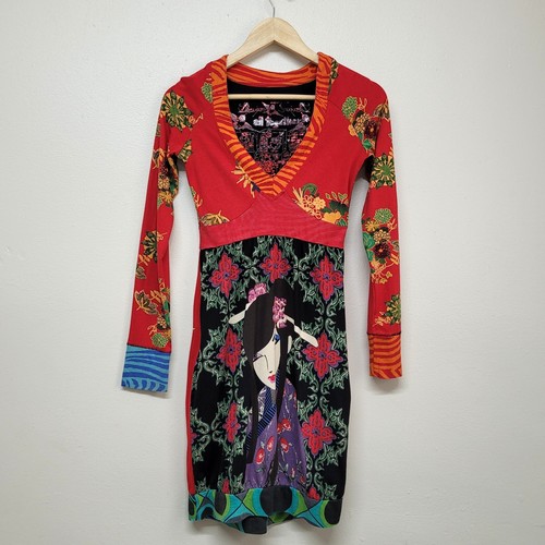 Desigual graphic print dress - desigual,