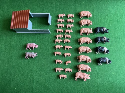 Britains pig piglet figures - britains, &