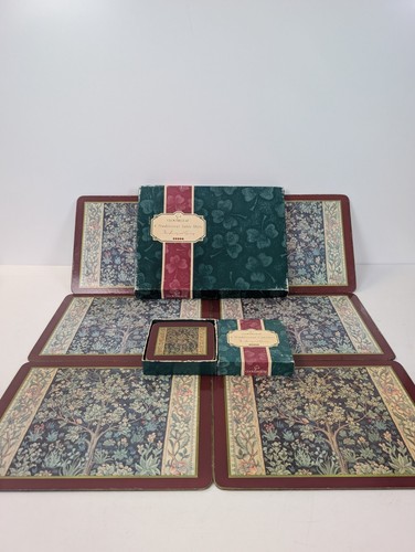 Vintage clover leaf coasters - clover,