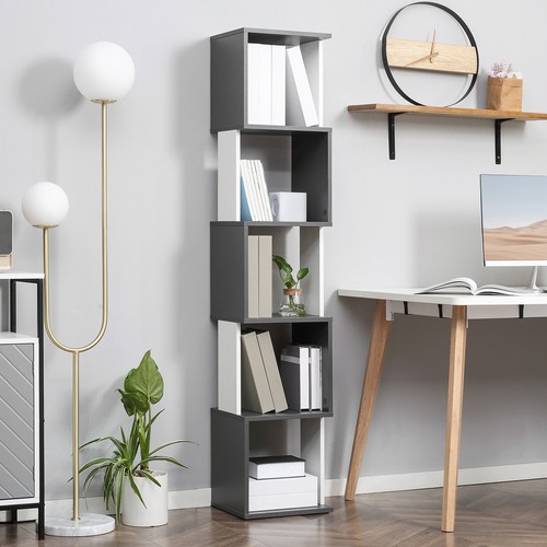 Tier bookshelf modern - 5-tier,