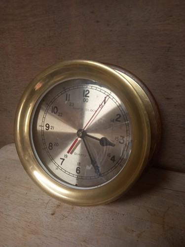 Vintage brass surround ships - vintage,