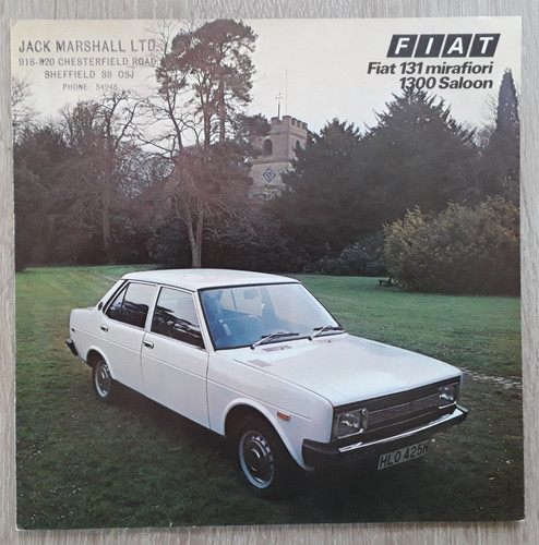 Fiat 131 mirafiori - 131, 1300