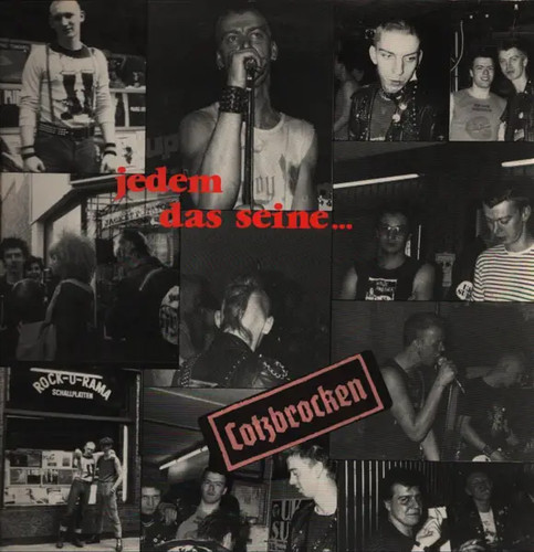 Cotzbrocken jedem das seine - cotzbrocken,