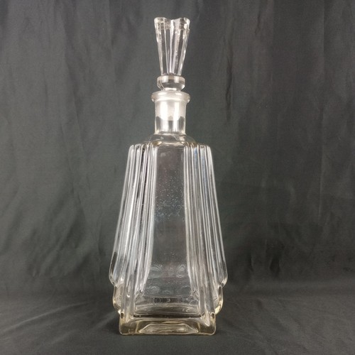 Vintage art deco glass cordial - deco,