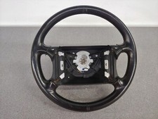 VERY NICE USED ORIGINAL GENUINE PORSCHE 911 964 RSA BLACK LEATHER STEERING WHEEL
