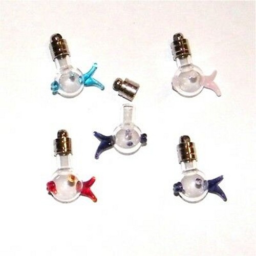 Glass vial pendants for - glass,