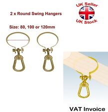 2 x ROUND SWING HOOK HANGER