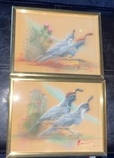 Gambel Quail Original Pastel