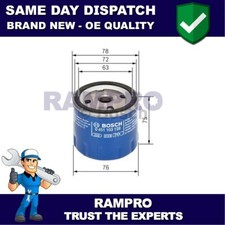 Rampro Oil Filter Fits Citroen