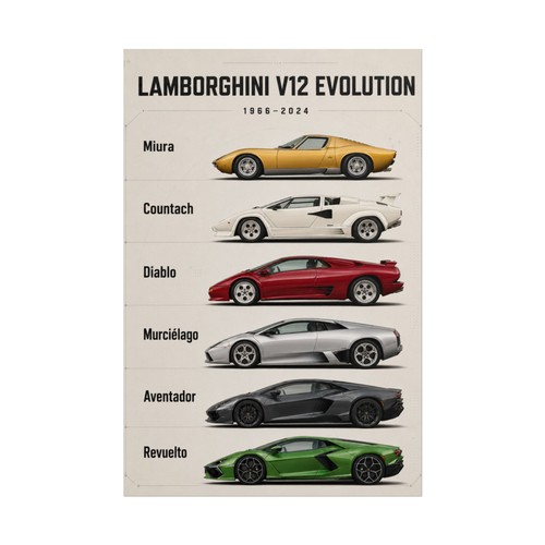 Lamborghini v12 evolution - lamborghini,