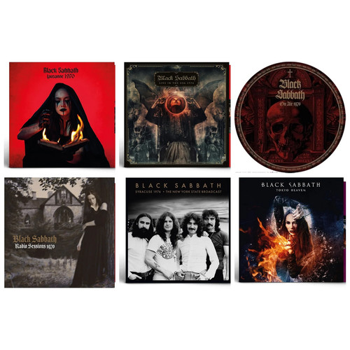 Black sabbath 6 titles - sabbath,