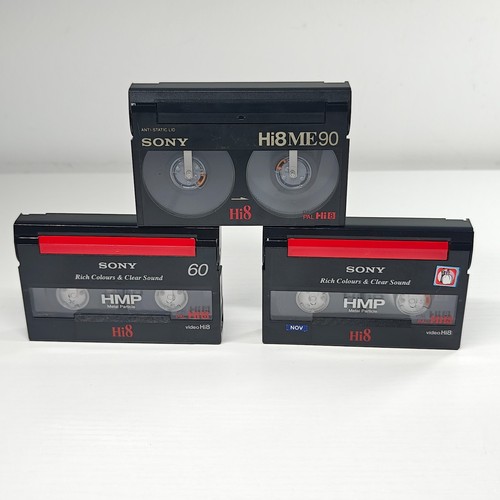 Sony hi8 video tape - 3x,