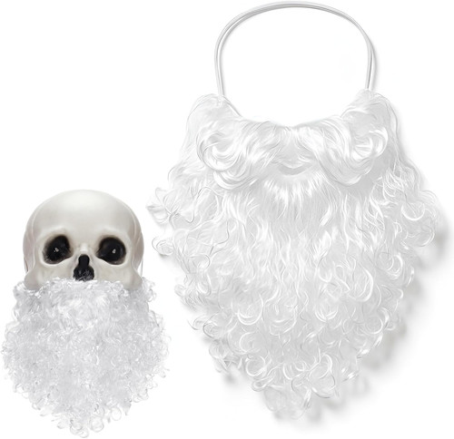 Skeleton santa beard - 12,