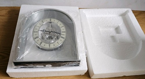 Weston skeleton mantle clock - weston,