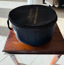 Men's Black Top Hat Storage