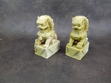 Pair of Vintage Carved Soap