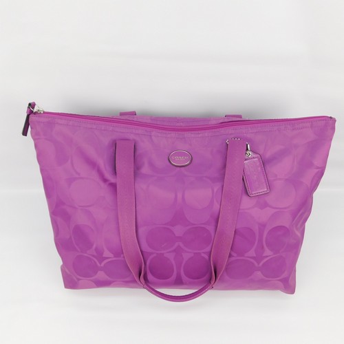 Coach signature plum purple - plum,