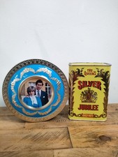 Royal Tins Boxes Inc Vintage Colmans Mustard Diana & Charles And Queen Jubilee 