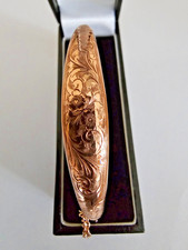 Antique 9ct Rose Gold bangle
