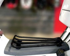 Luggage carrier step-through