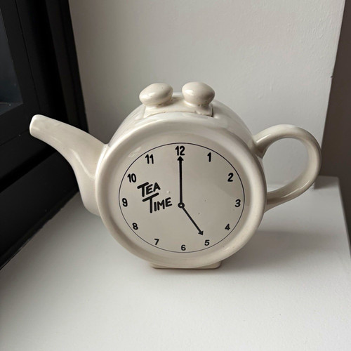 Vintage novelty tea time - novelty, clock
