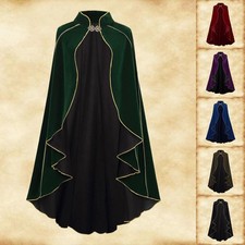 Gothic Stand-up Collar Cloak