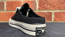Converse Chuck Taylor Mule Black Slip on Trainers Shoes Womens size 4.5 37 NEW