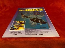 GAME17 COMPUTER GAME ADVERT 11X8 SUPER HUEY II : ATARI ST. AMIGA. APPLE