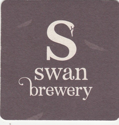 Beer mat swan brewery - beer,