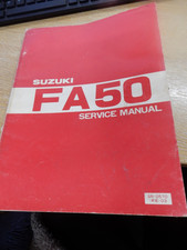 SUZUKI FA50 SERVIVCE MANUAL