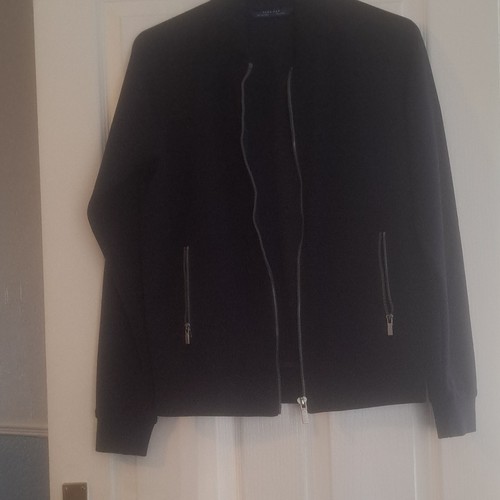 Zara man mens black bomber - zara,