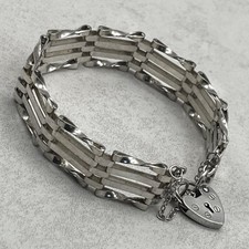 Sterling silver gate link