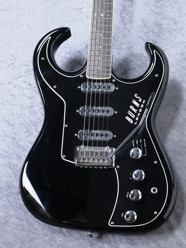 Burns bison guitar black - guitar, -black-